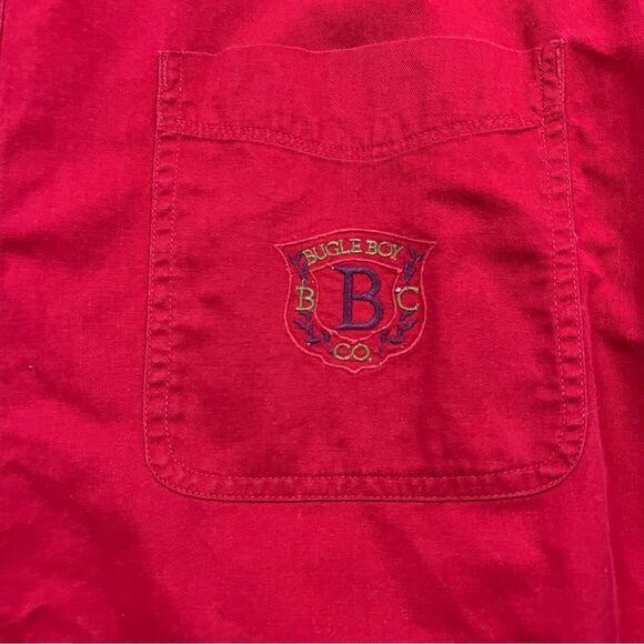 Vintage Bugle Boy Embroidered Button Down Men's XL - Picture 3 of 6
